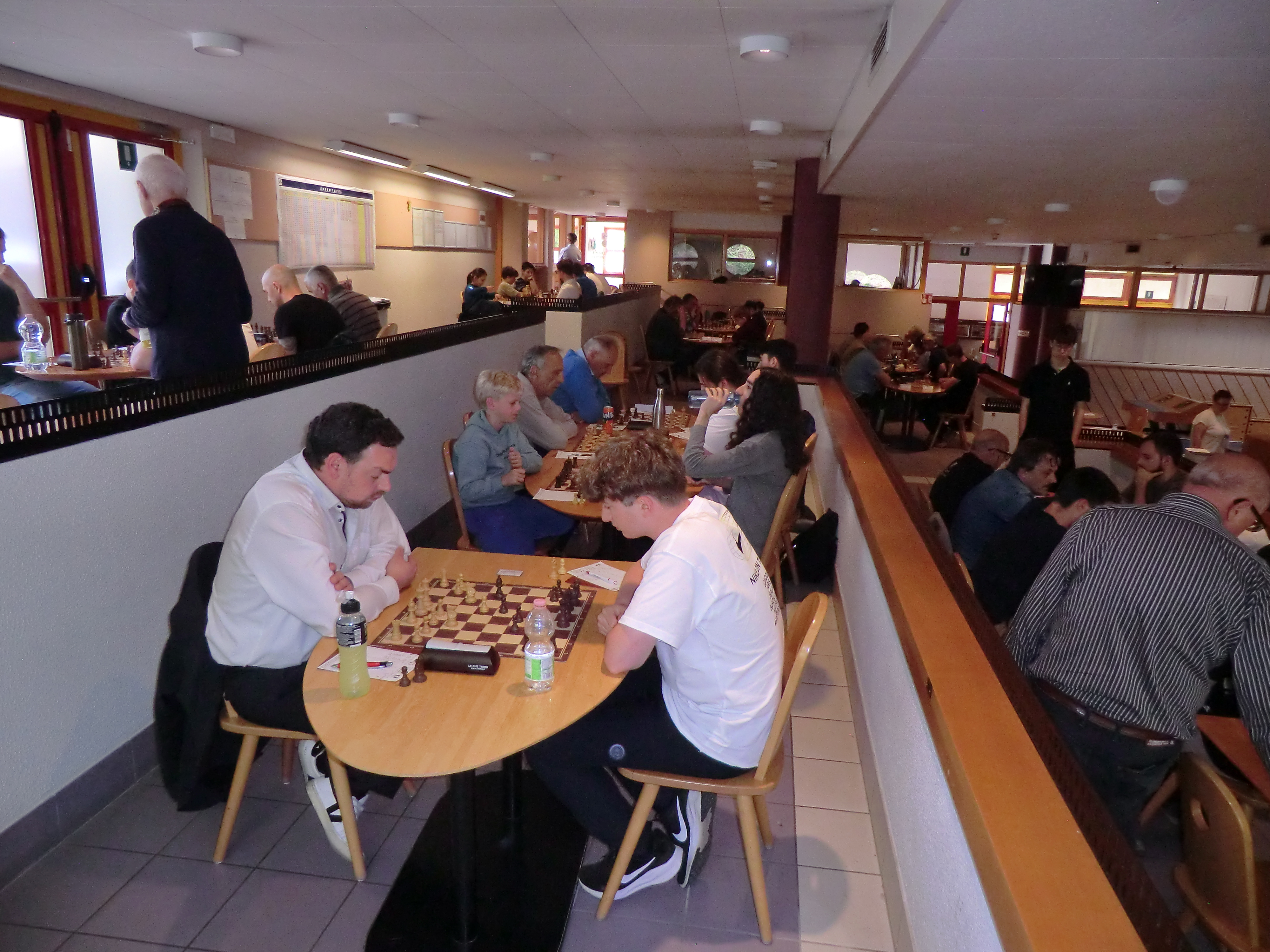 Aufstiegsliga im Pfarrhof in vollem Gange.