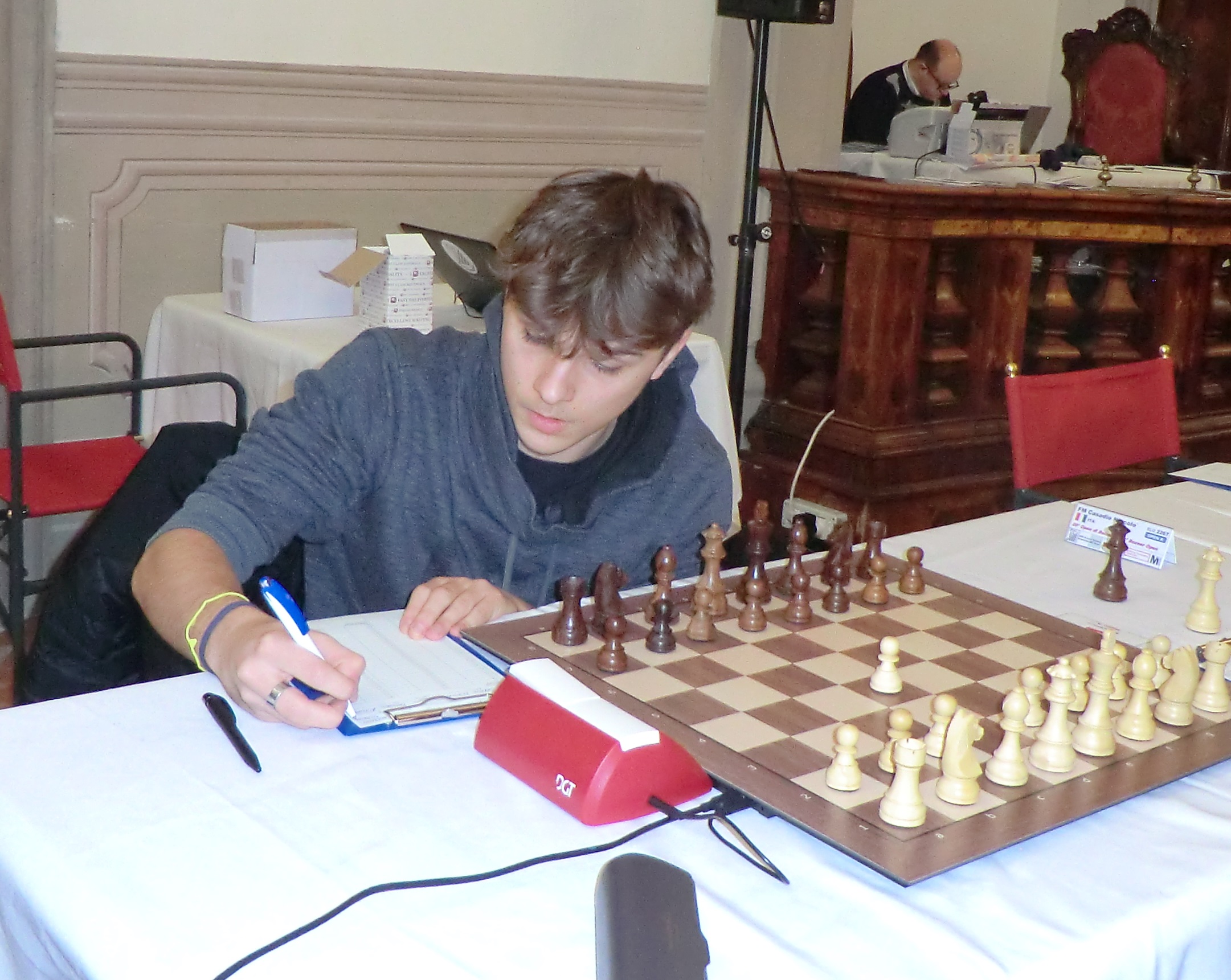 FM Niccolò Casadio wiederholt Turniersieg in Empoli.