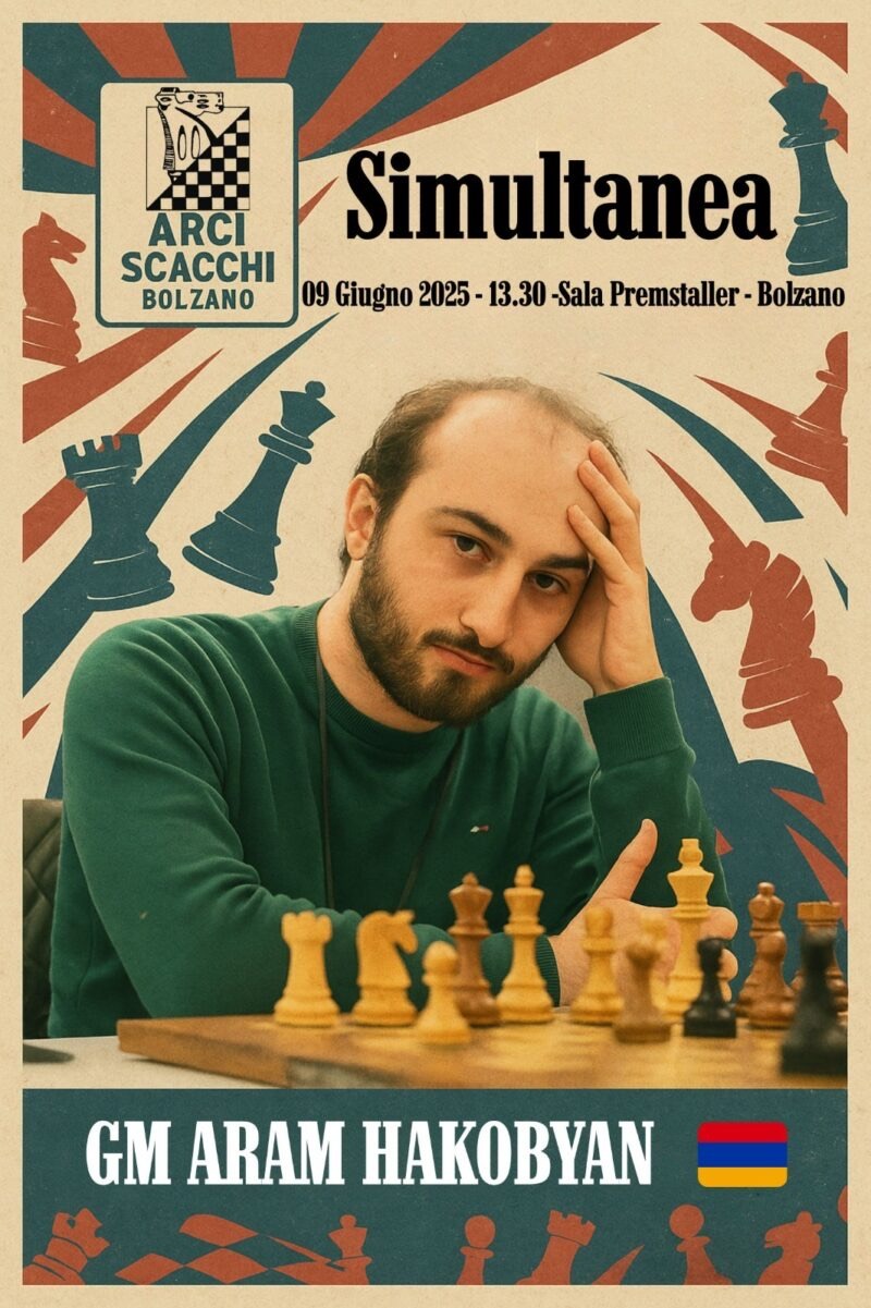 Simultanpartie mit GM ARAM HAKOBYAN